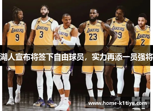 湖人宣布将签下自由球员，实力再添一员强将